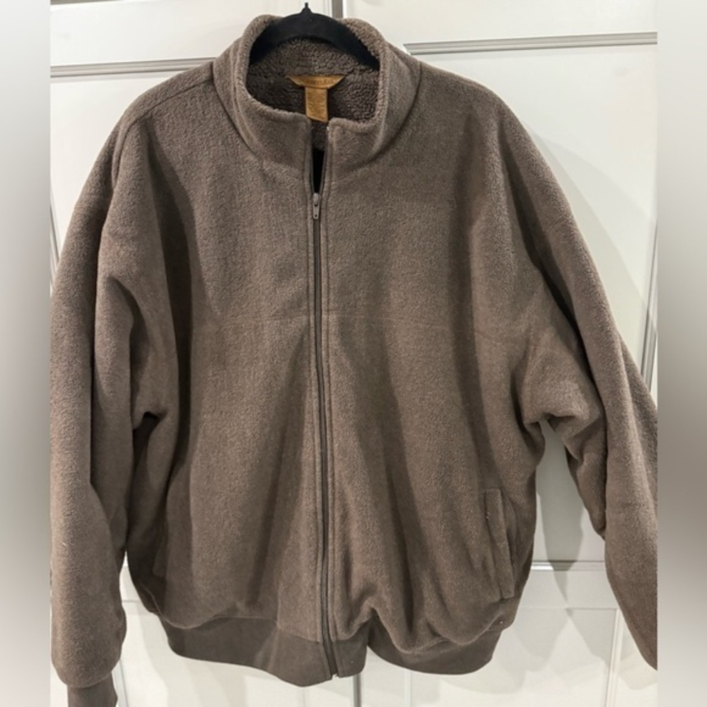 St Johns Bay Fleeced Jacket men’s size XL